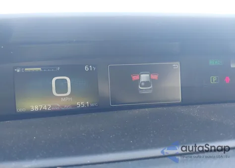 2022 Toyota Prius Le z USA, uszkodzony, nr VIN JTDKAMFU7N3177190